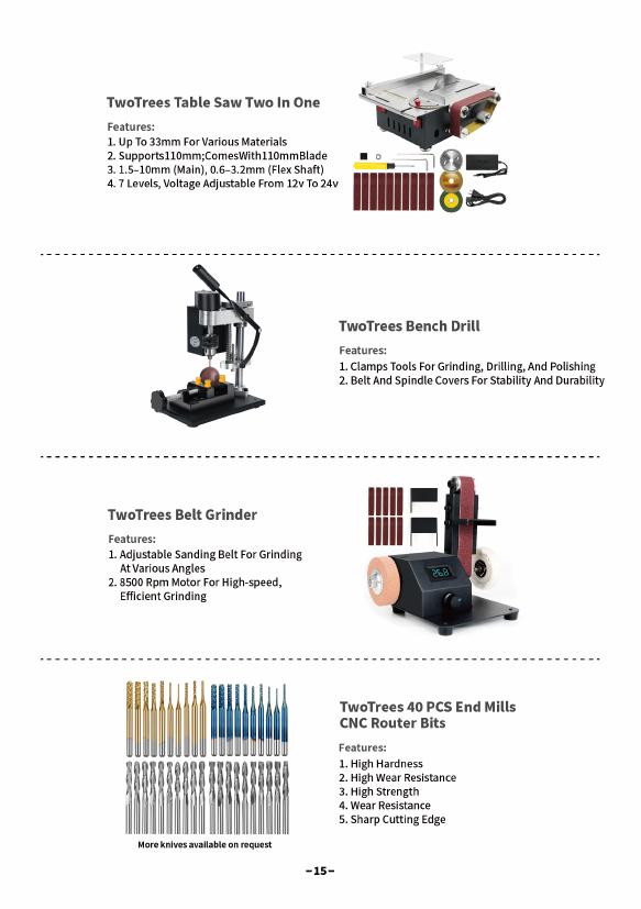 Tools and accessories